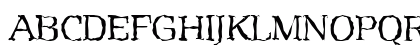 MartinBeckerRandom-Light Regular Uppercase Preview