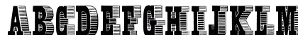 Alexandre Regular Uppercase Preview