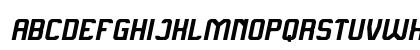 Alive in a Science Fiction Italic Uppercase Preview