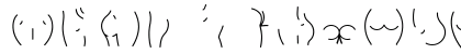 Alphabutt Base A Regular Uppercase Preview