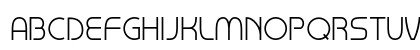 Amena Regular Uppercase Preview
