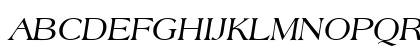 Americana Italic Preview