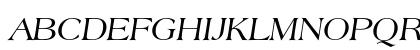 Americana Italic Preview