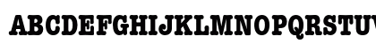 ITC American Typewriter Bold Condensed Preview