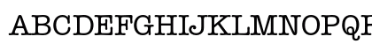 ITC American Typewriter Medium Alternate Preview