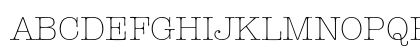 ITC American Typewriter Std Light Preview