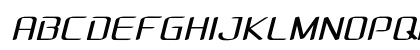 Amped Expanded Italic Preview