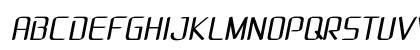 Amped Italic Preview
