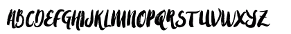 Amulhed Demo Regular Uppercase Preview
