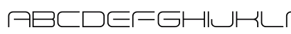ANDTIOH One Regular Uppercase Preview