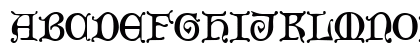 Aneirin Regular Uppercase Preview