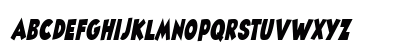 Angella Narrow Italic Uppercase Preview
