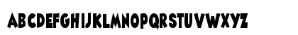 Angella Narrow Regular Uppercase Preview
