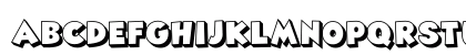 Angella Outline Regular Uppercase Preview