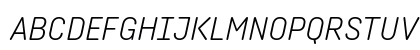 Angus Light Italic Preview
