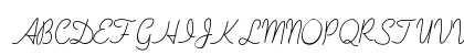 AniLazyDay Medium Uppercase Preview