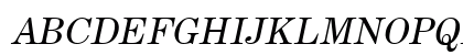 Annual Italic Preview