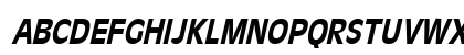 AntiqueCondensed Bold-Italic Uppercase Preview