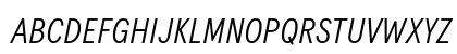 Apercu Condensed Pro Light Italic Preview