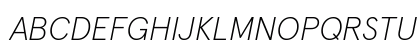 Apercu Pro ExtraLight Italic Preview