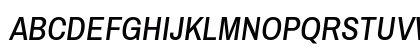 Archivo Narrow Medium Italic Preview