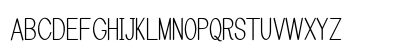 Arcon Condensed Regular Uppercase Preview