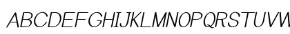 Arcon Italic Uppercase Preview