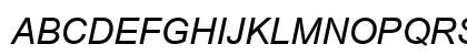 Ariall Italic Preview