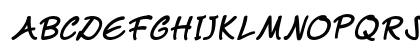 Aribola Bold Italic Uppercase Preview