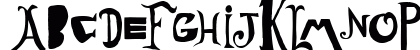 Arlequin Regular Uppercase Preview