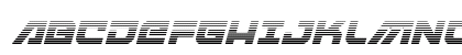 Armed Lightning Gradient Italic Italic Preview