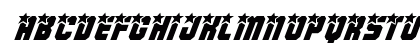 Army Rangers Italic Italic Preview