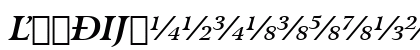 Arrus Ext BT Bold Italic Extension Uppercase Preview