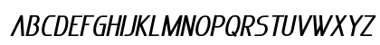 Arvana Bold Italic Uppercase Preview
