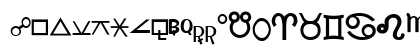 AstroFont99 Regular Preview