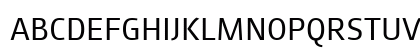 August Sans Red Regular Uppercase Preview