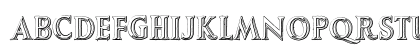 Augustus Beveled Regular Uppercase Preview