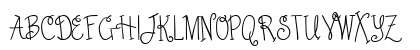 Austie Bost Somersaults Regular Uppercase Preview