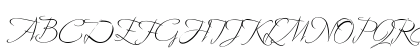 Avalon Regular Uppercase Preview