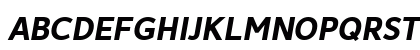 Avancement 2020 Bold Italic Uppercase Preview