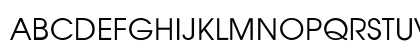 AvantGarde-Thin Regular Uppercase Preview