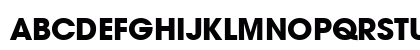 AvantGarGotItcT Bold Uppercase Preview