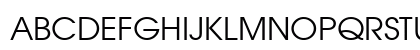 Avanti Regular Uppercase Preview