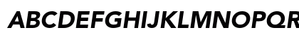 Avenir 95 Black Oblique Preview