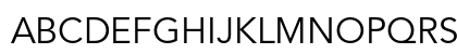 Avenir 45 Book Uppercase Preview