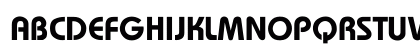 Bahamas Bold Uppercase Preview