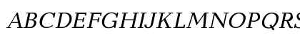 Baltica Italic Preview