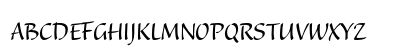 Balzano Std Regular Uppercase Preview