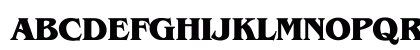 Bangkok Bold Uppercase Preview