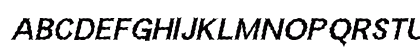Barbario Bold Italic Preview